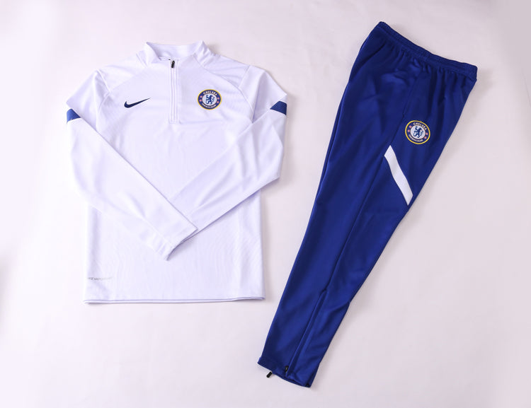 Chelsea 2021 | White Tracksuit - FandomKits FandomKits