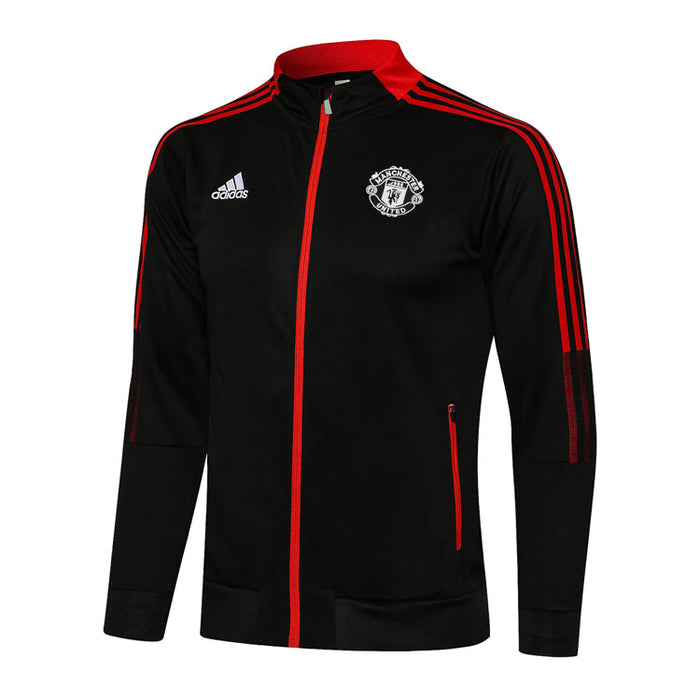 Manchester United 2122 | Black Tracksuit - FandomKits FandomKits