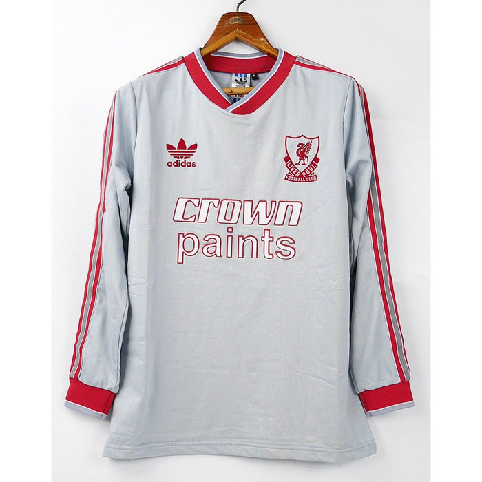 Liverpool 87 88 Long Sleeve Retro Away