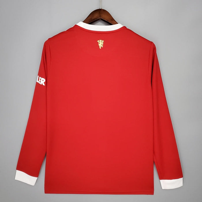 Manchester United 21-22 | Home | Long Sleeve - FandomKits FandomKits