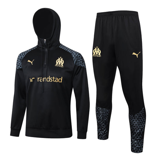 Marseille 23-24 | Black | Tracksuit with Hat - gokits