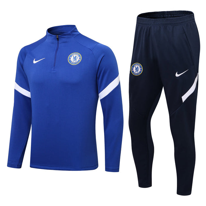 Chelsea 21-22 | Blue Tracksuit - FandomKits FandomKits