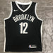 Nets 20-21 | Black V-Neck | - FandomKits