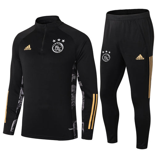 Ajax Black 2021 | Tracksuit - FandomKits S FandomKits