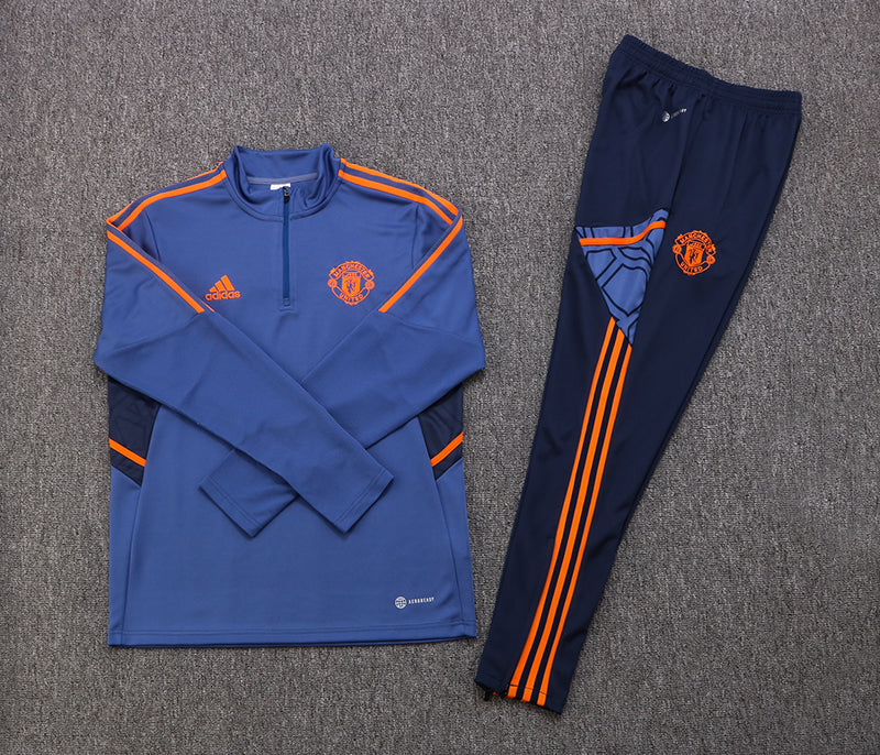 Manchester United 22-23 | Grey Blue | Tracksuit