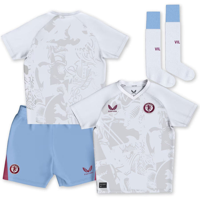 Aston Villa 23-24 | Kids Castore Away