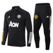 Manchester United 2021 | Black Tracksuit - FandomKits S FandomKits