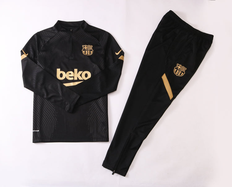 Barcelona Black Gold 20-21 | Tracksuit - FandomKits FandomKits